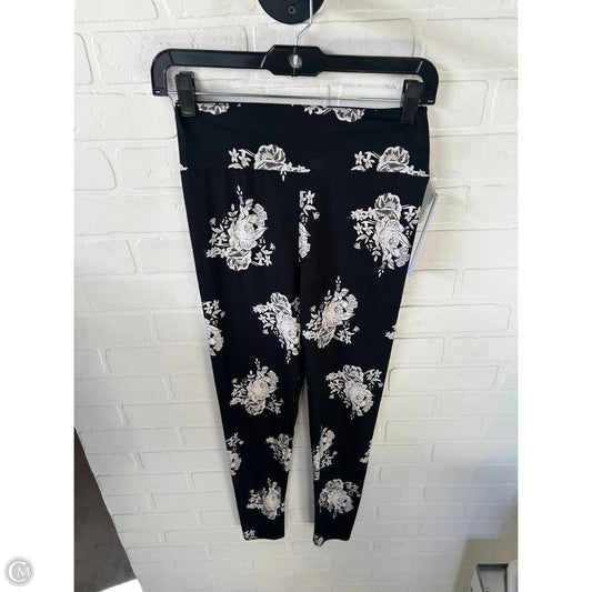 Pants Leggings By Cme In Black & White, Size: 4