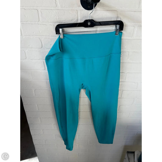 Pants Leggings By Zenana In Blue, Size: 22