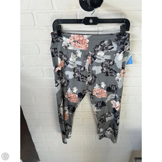 Pants Leggings By Cme In Grey, Size: 12