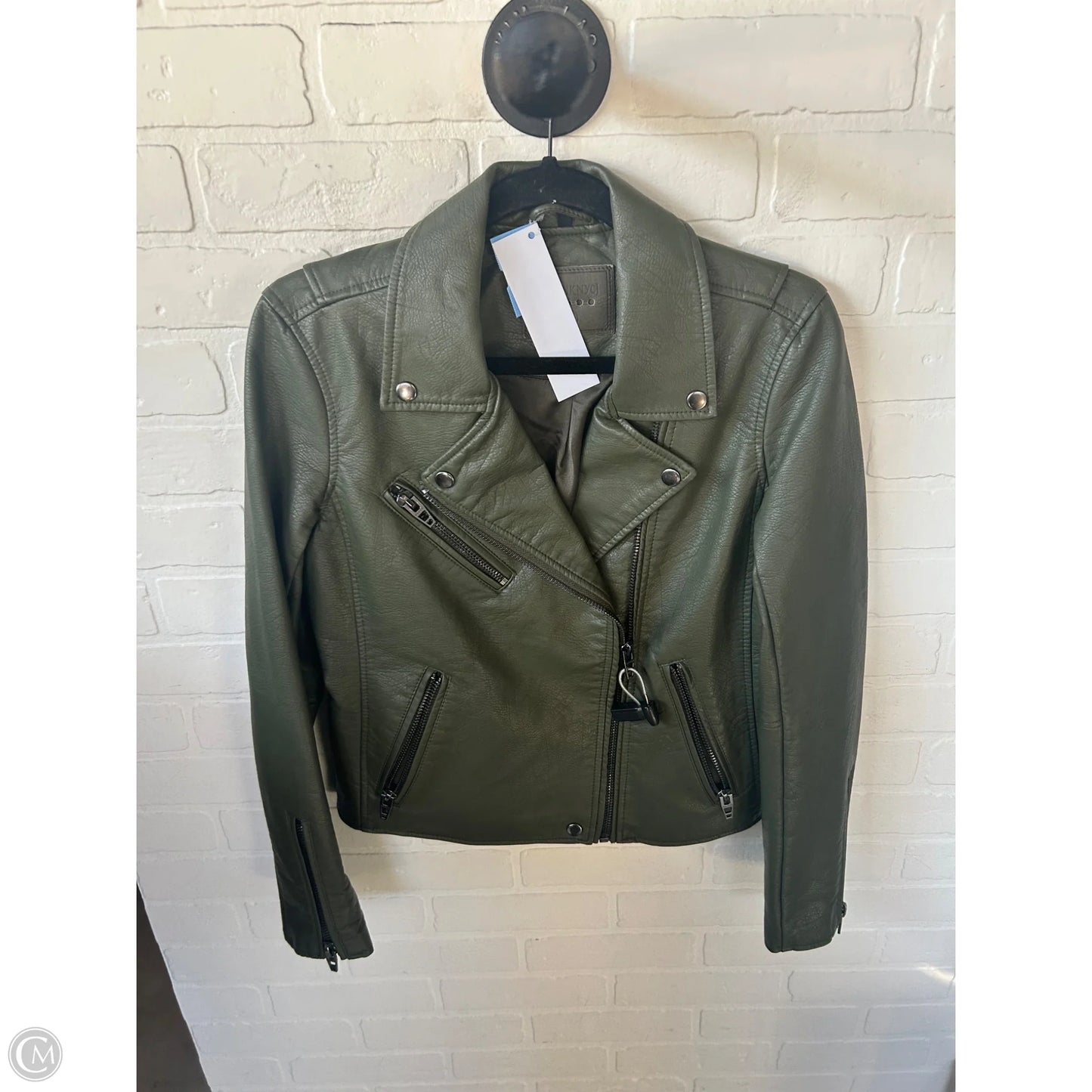 Jacket Moto By Blanknyc In Green, Size: S