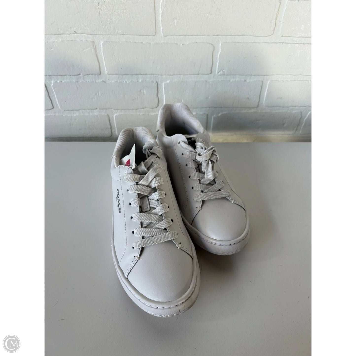 Shoes Designer By Coach In White, Size: 7.5