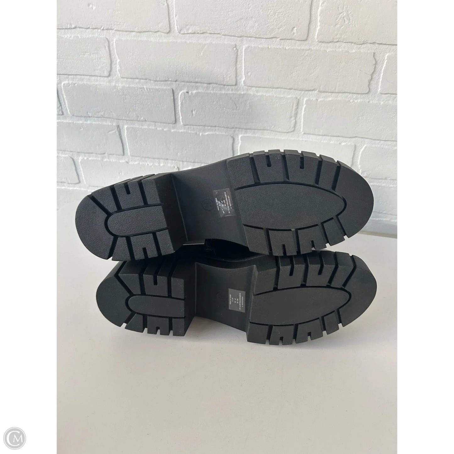 Boots Combat By The Drop In Black, Size: 11