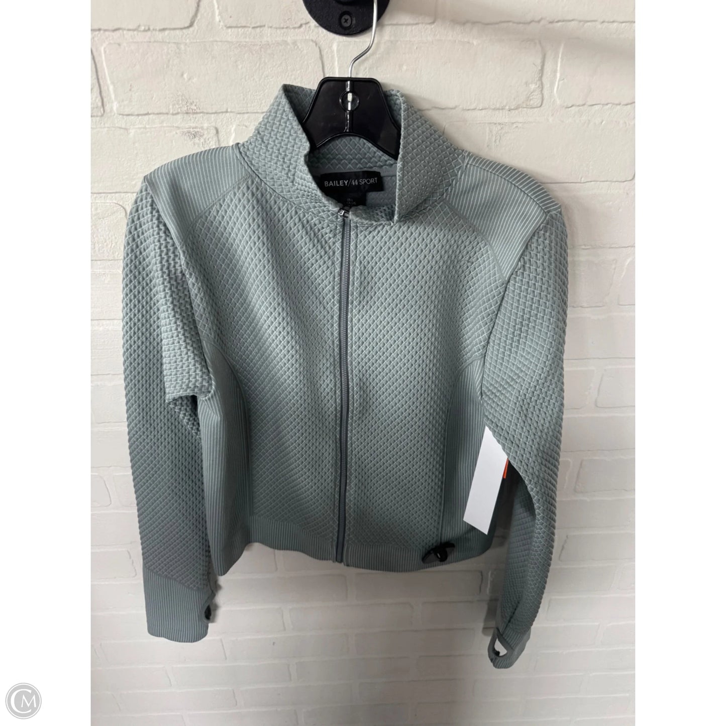 Athletic Jacket By Bailey 44 In Grey, Size: L