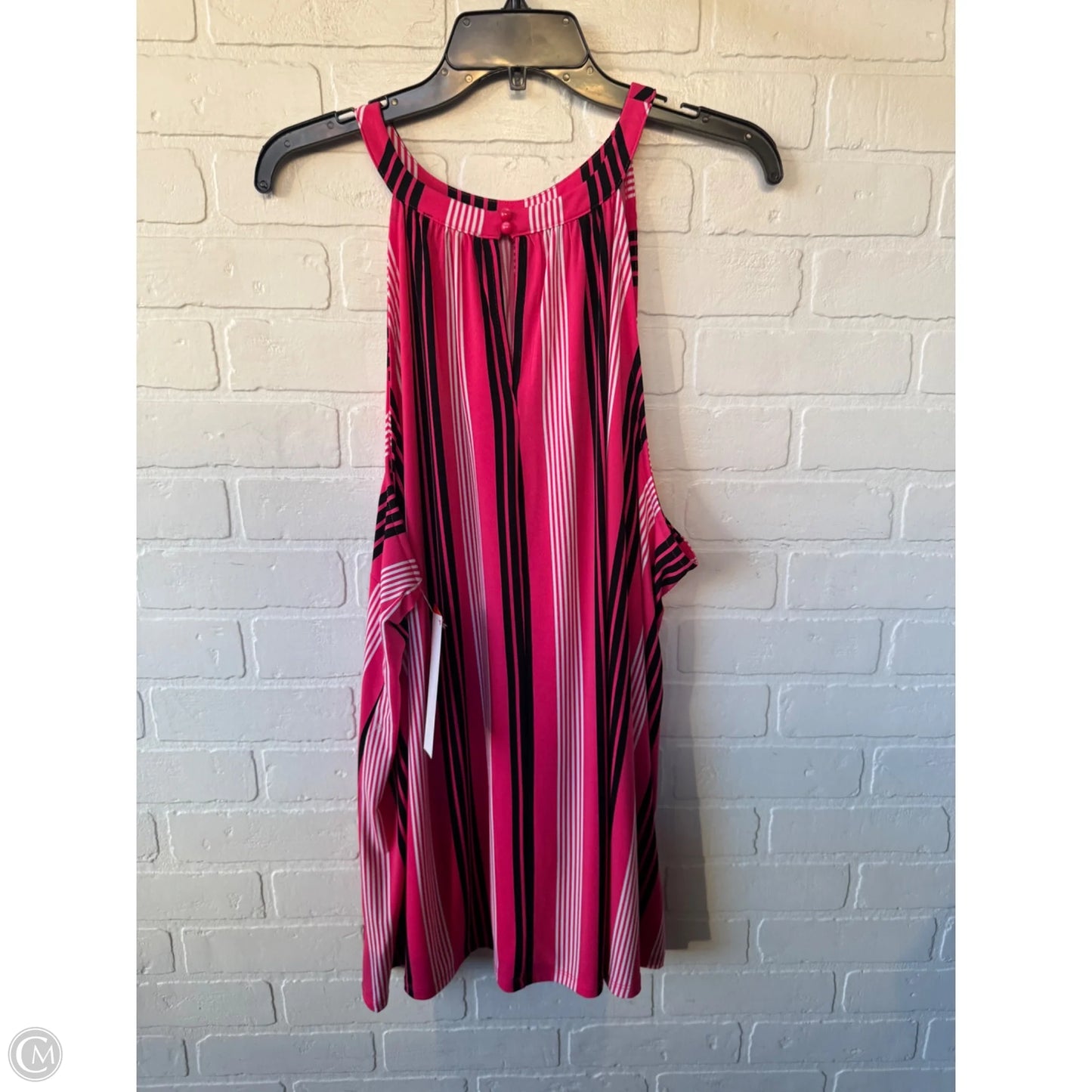 Top Sleeveless By Lane Bryant In Pink, Size: 4x