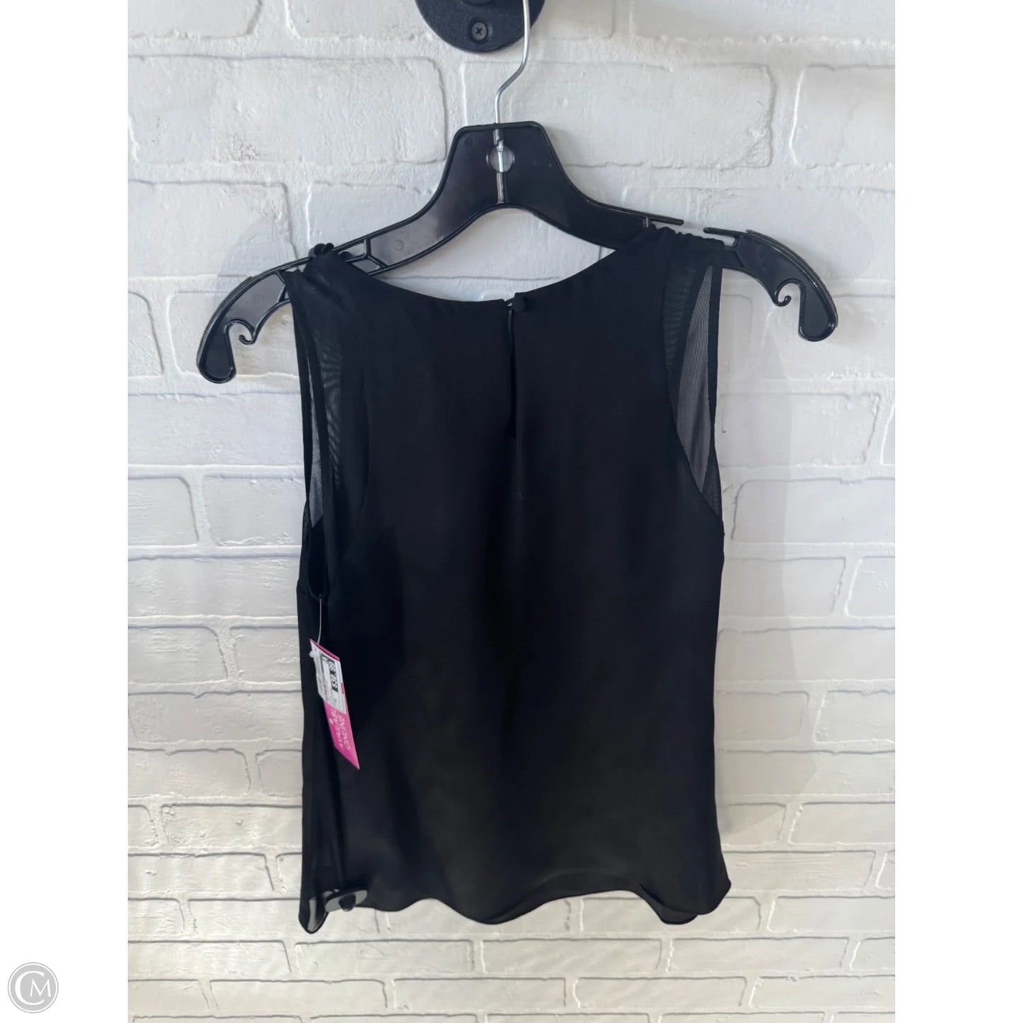 Top Sleeveless By Halston Heritage In Black, Size: Xs