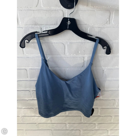 Athletic Bra By Athleta In Blue, Size: Xl