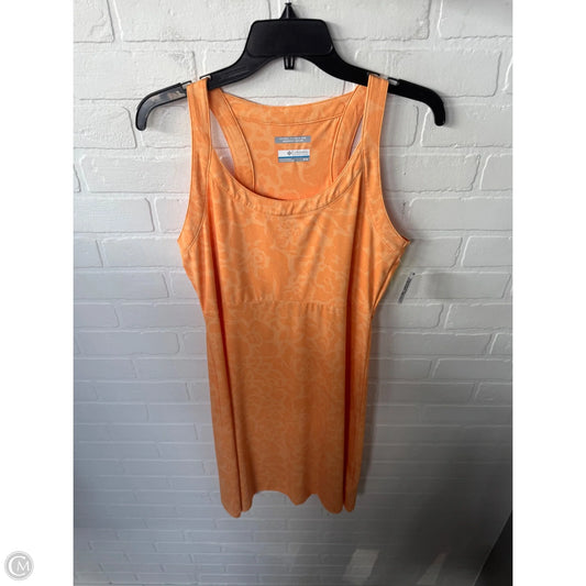 Athletic Dress By Columbia In Orange, Size: M