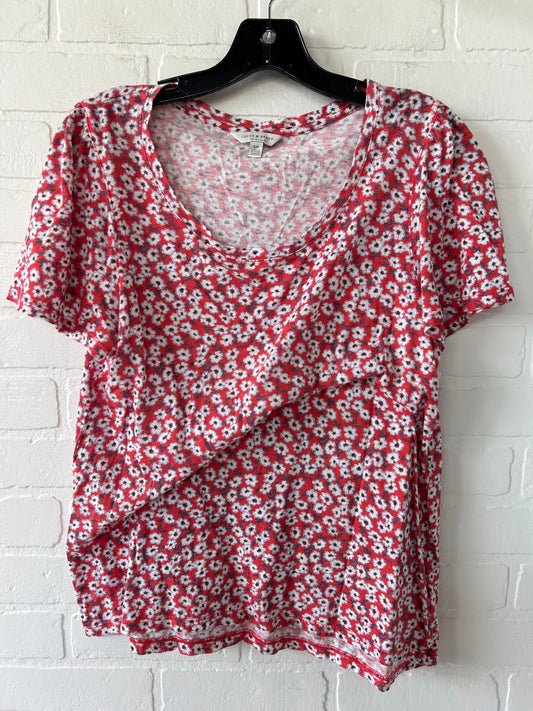 Top Short Sleeve By Lucky Brand O  Size: S