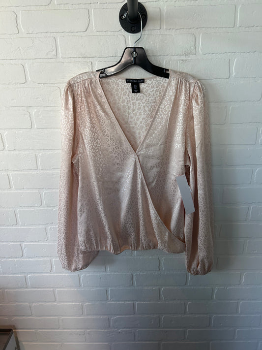 Top Long Sleeve By Clothes Mentor In Pink, Size: L