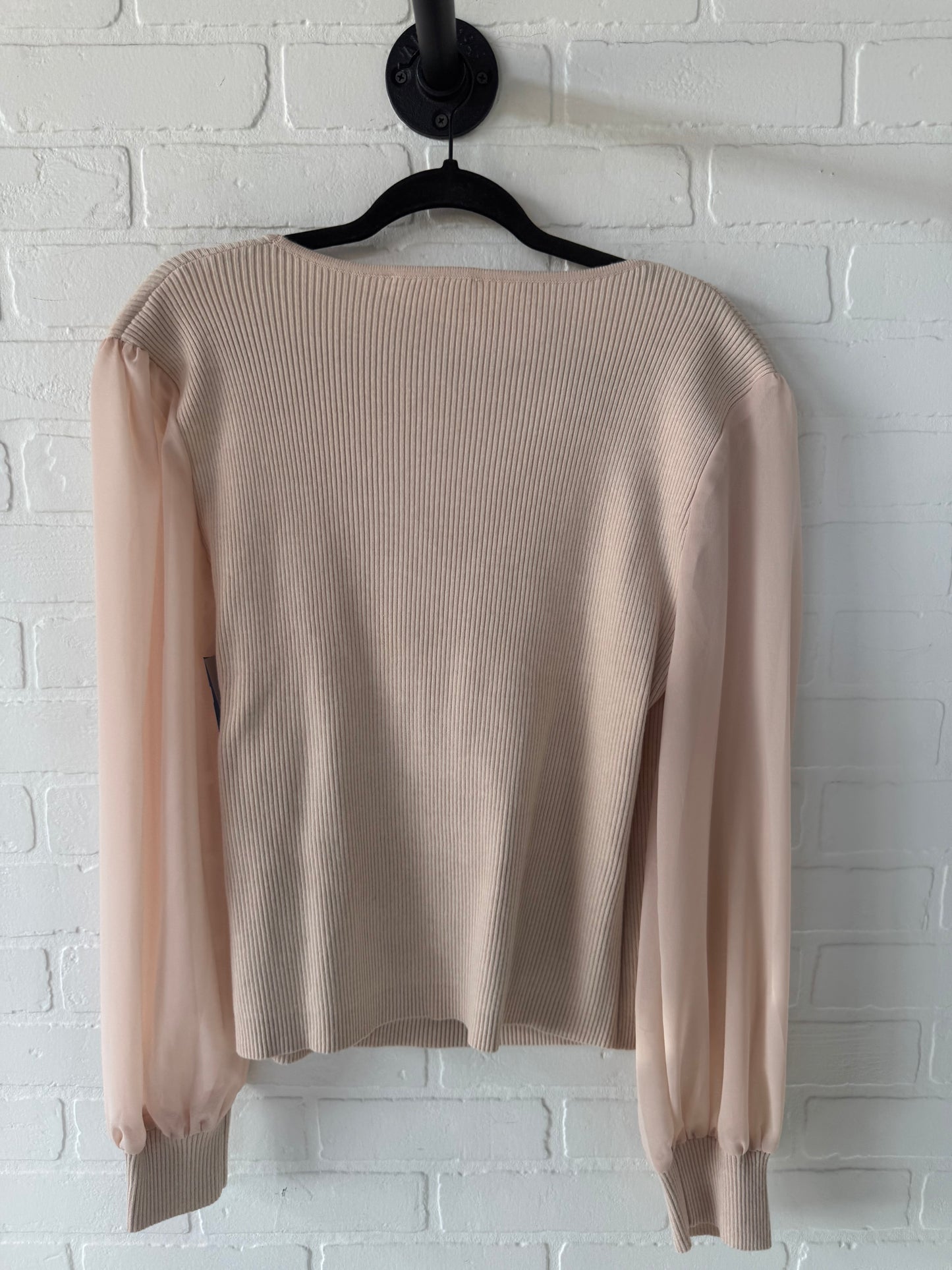 Top Long Sleeve By Magnolia In Pink, Size: Xl