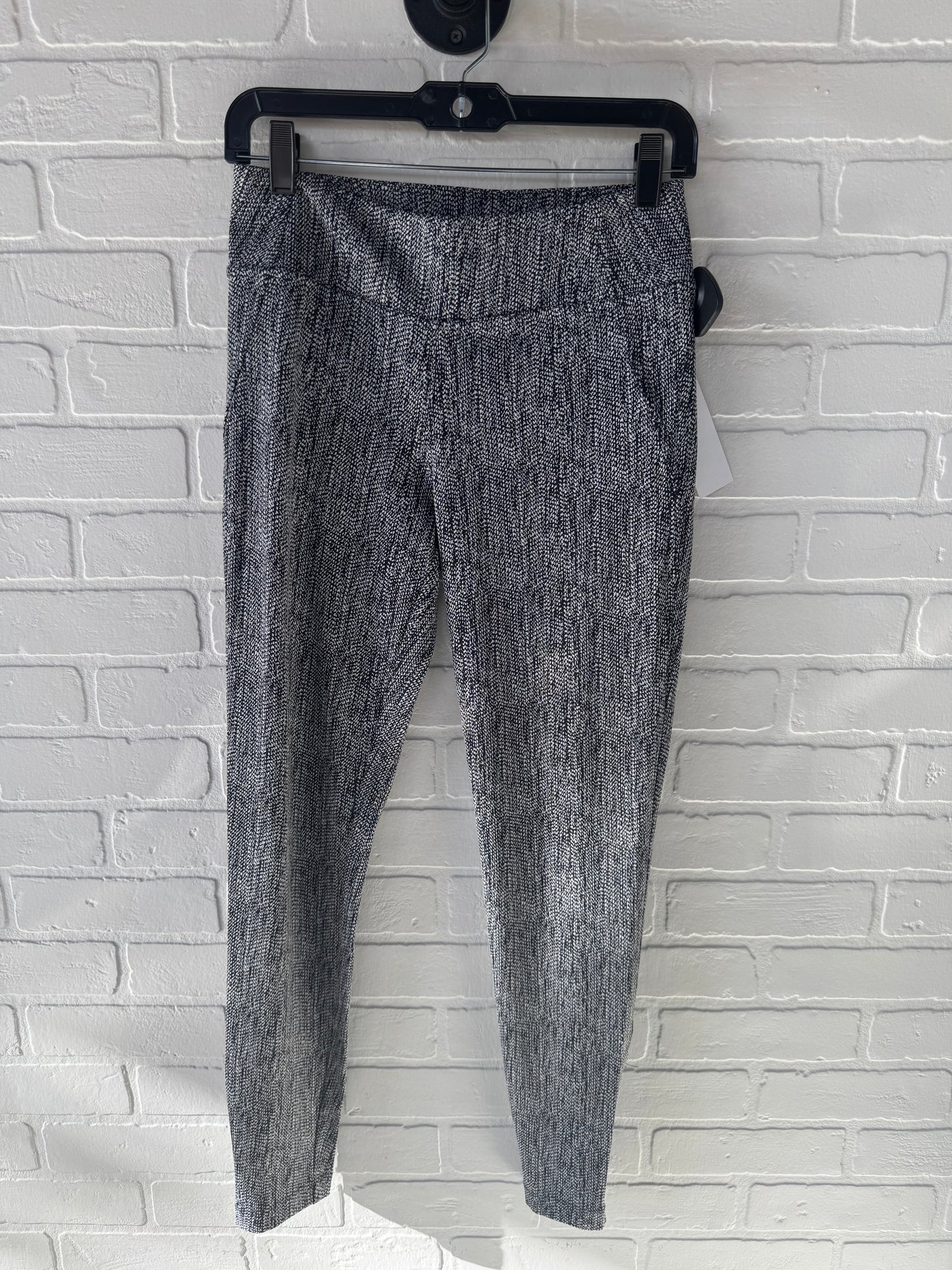 Athletic Pants By Athleta In Black & White, Size: 4