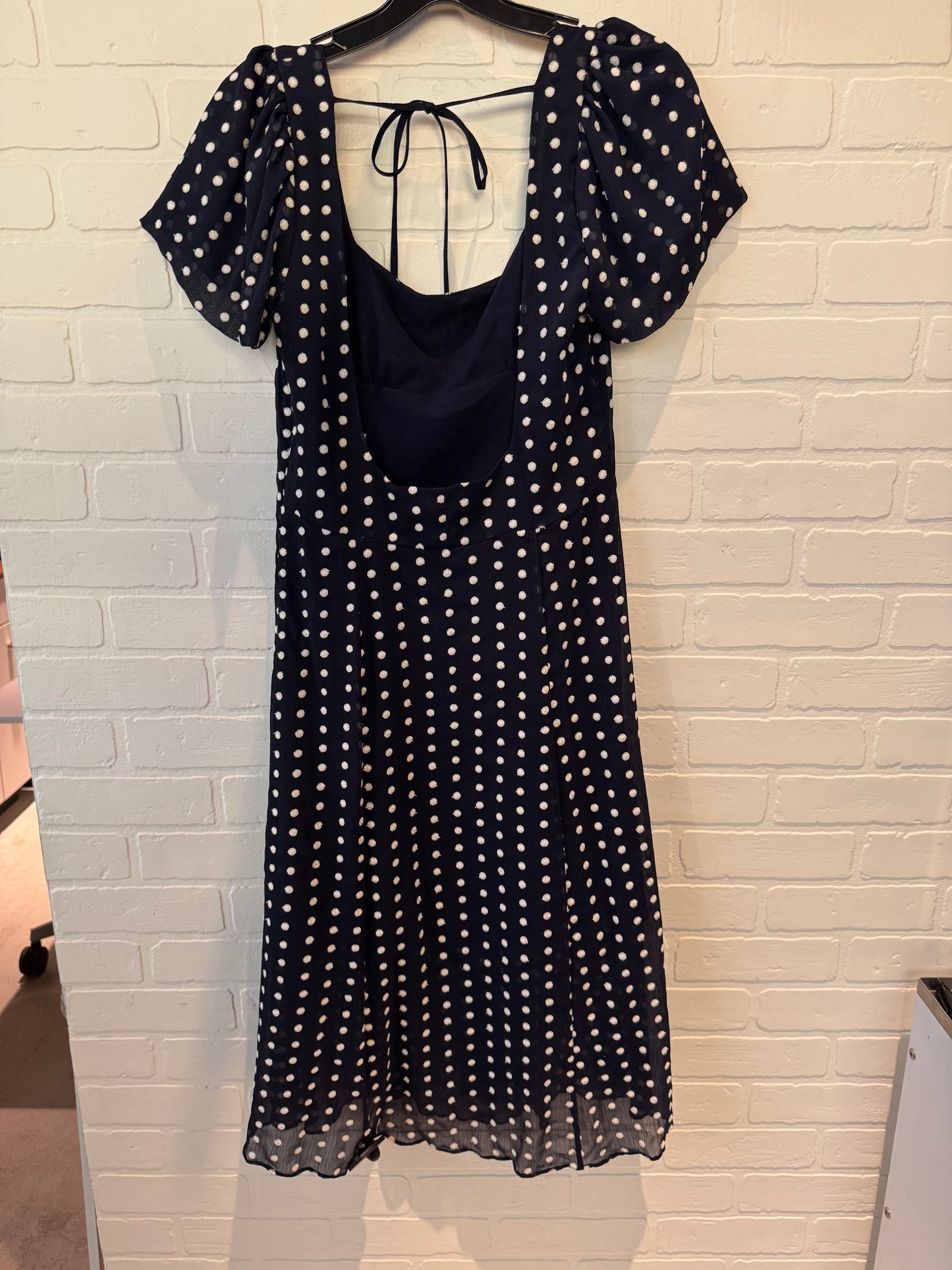 Dress Casual Midi By LPA In Navy, Size: M