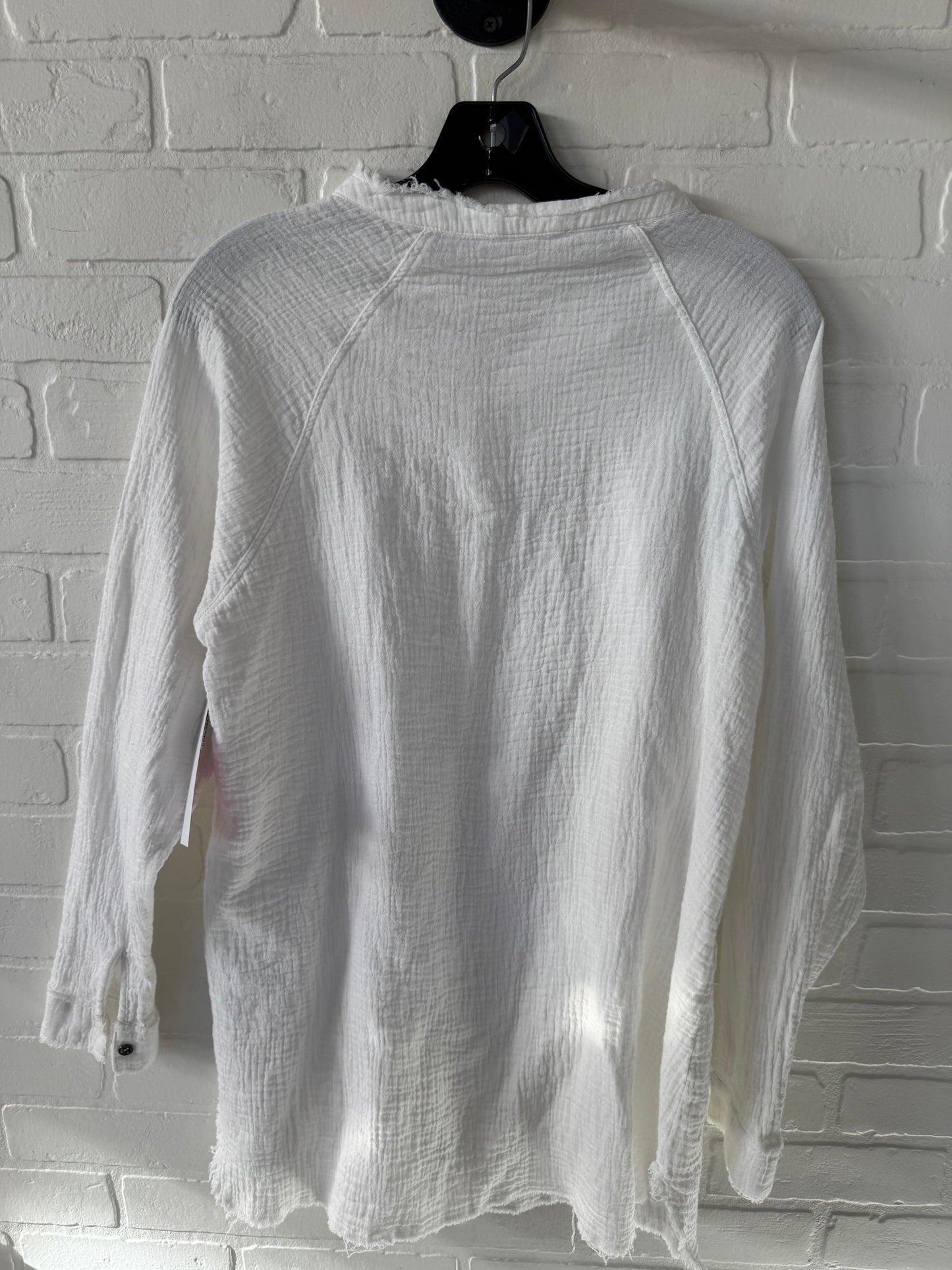 Top Long Sleeve By Oli & Hali In White, Size: S