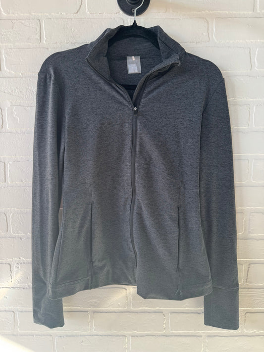 Athletic Jacket By Calia In Grey, Size: S