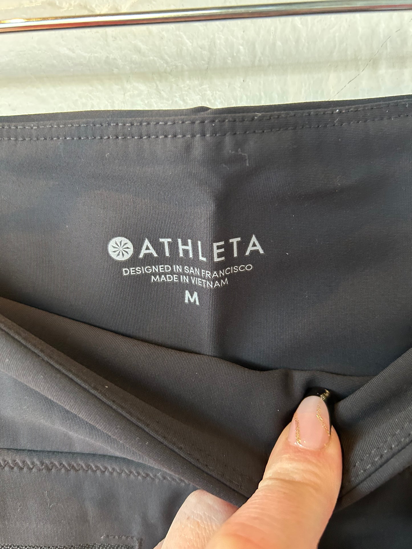 Athletic Pants By Athleta In Black, Size: M