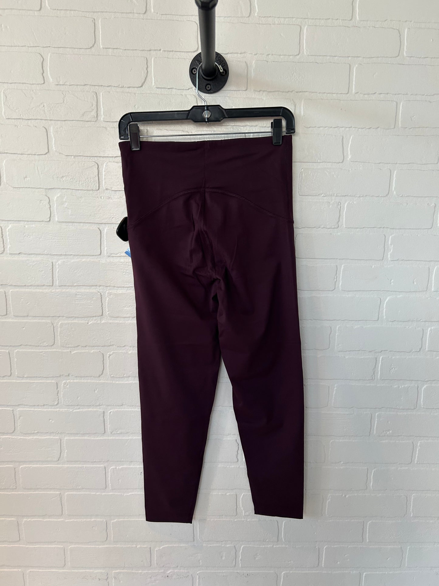 Athletic Leggings By Spanx In Purple, Size: 8