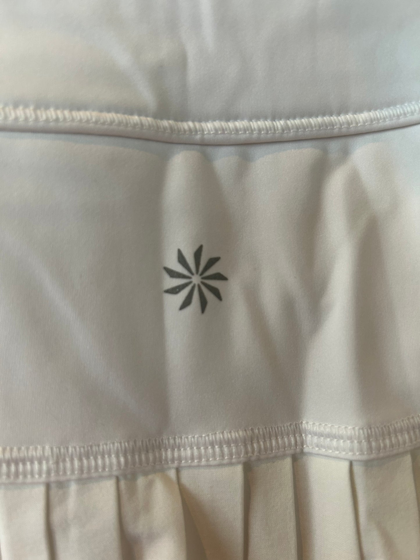 Athletic Skort By Athleta In White, Size: M