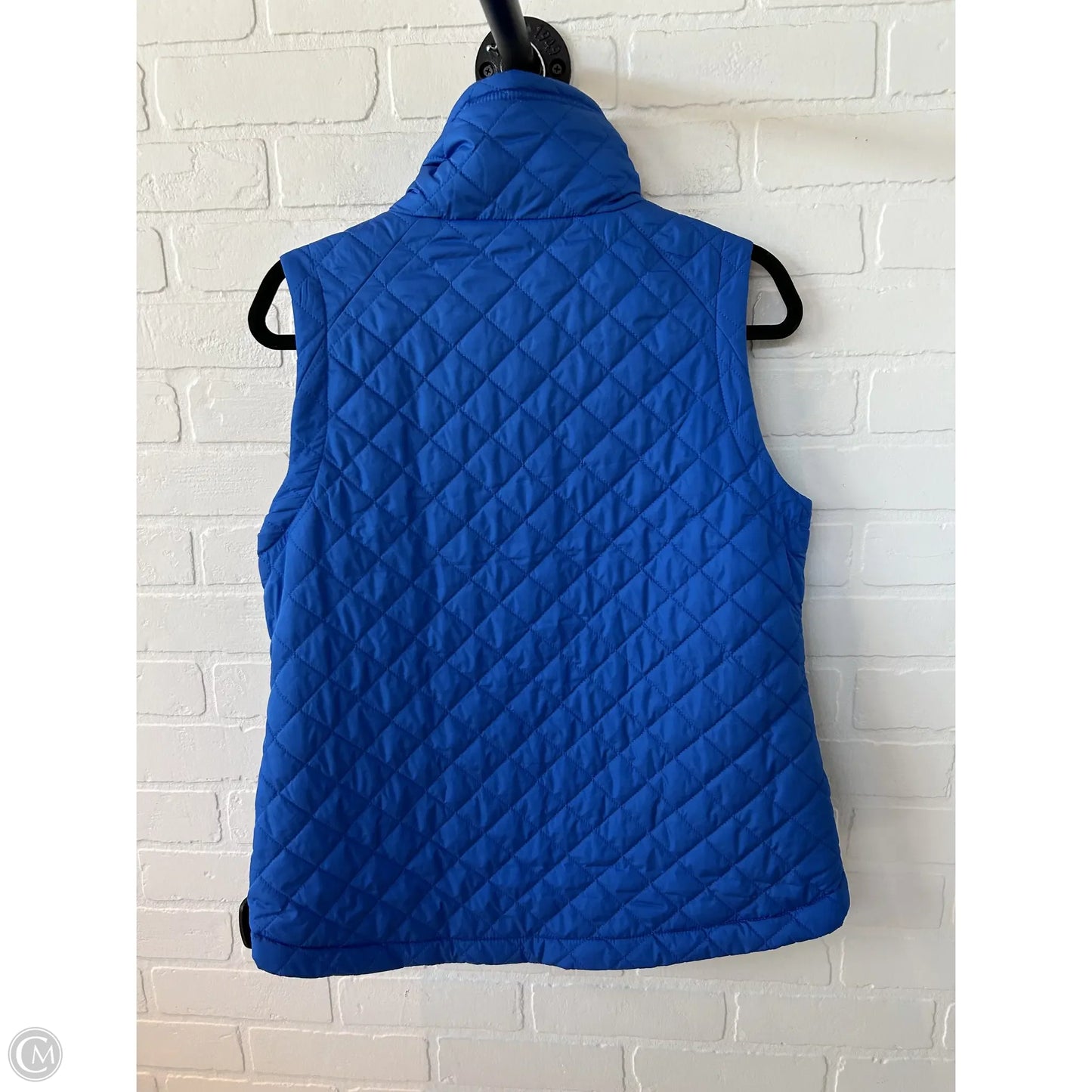 Vest Puffer & Quilted By Talbots In Blue, Size: Mp