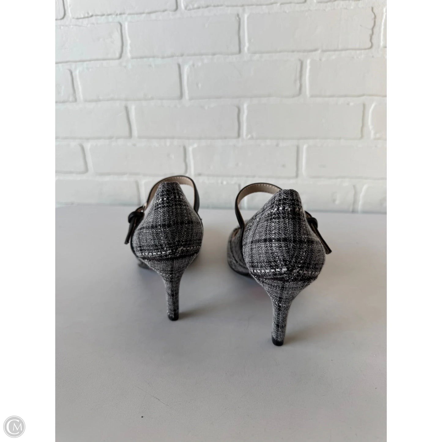 Shoes Heels Kitten By Life Stride In Grey, Size: 6