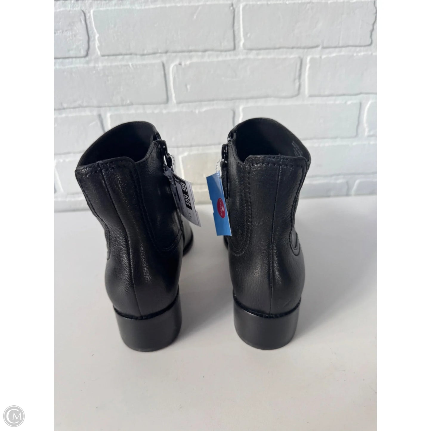 Boots Ankle Heels By Cole-haan In Black, Size: 6.5