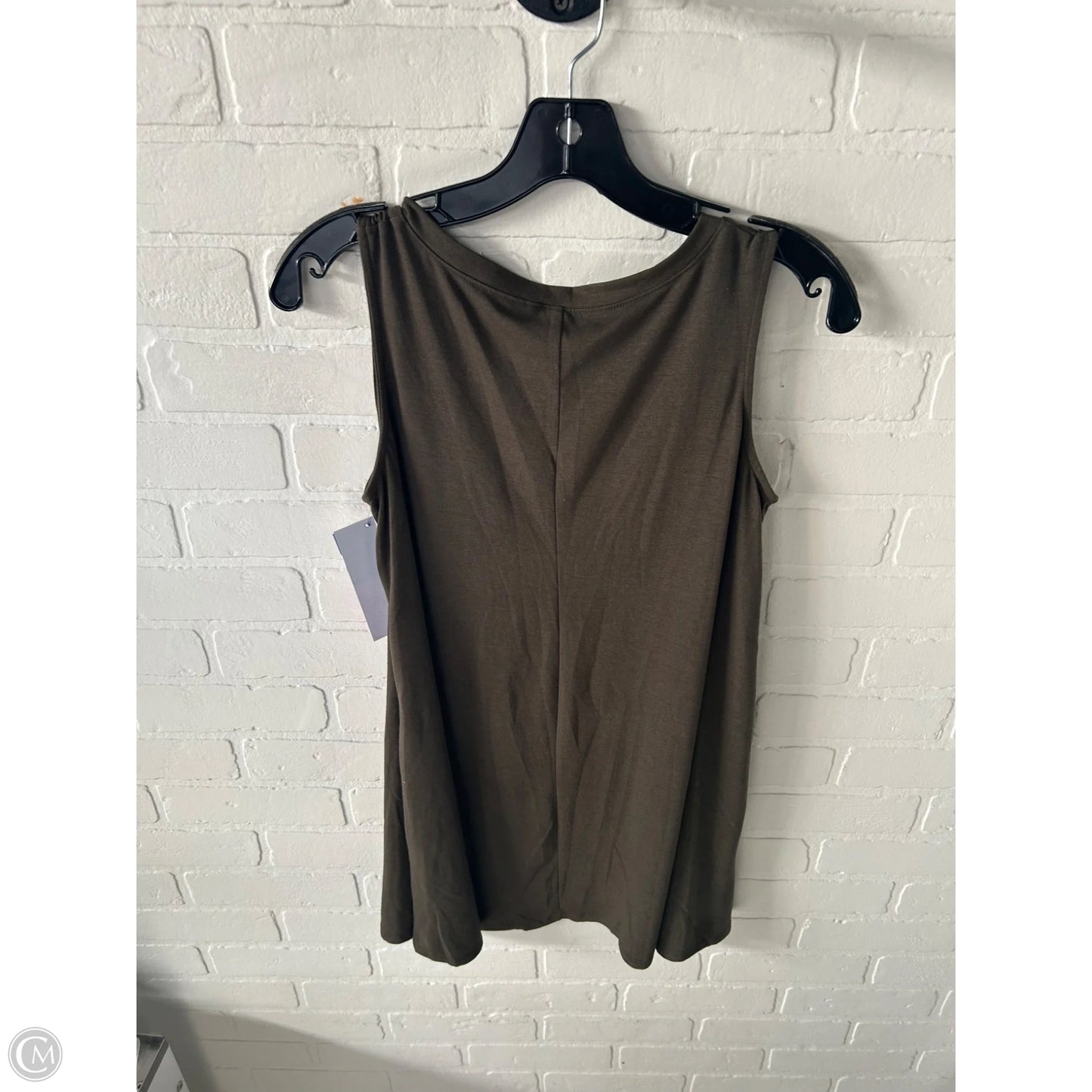 Tunic Sleeveless By Zenana In Green, Size: S