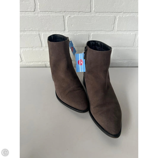 Boots Ankle Flats By Aquatalia In Grey, Size: 7.5