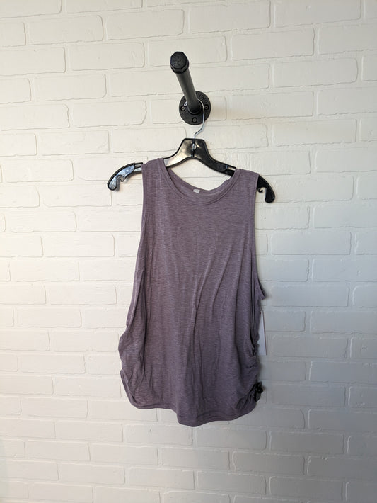 Athletic Tank Top By Lululemon  Size: L