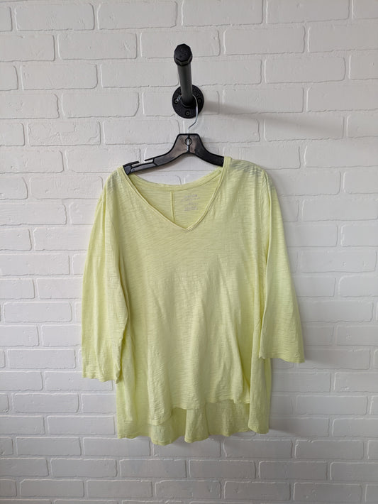 Top 3/4 Sleeve Basic By Chicos  Size: Xl