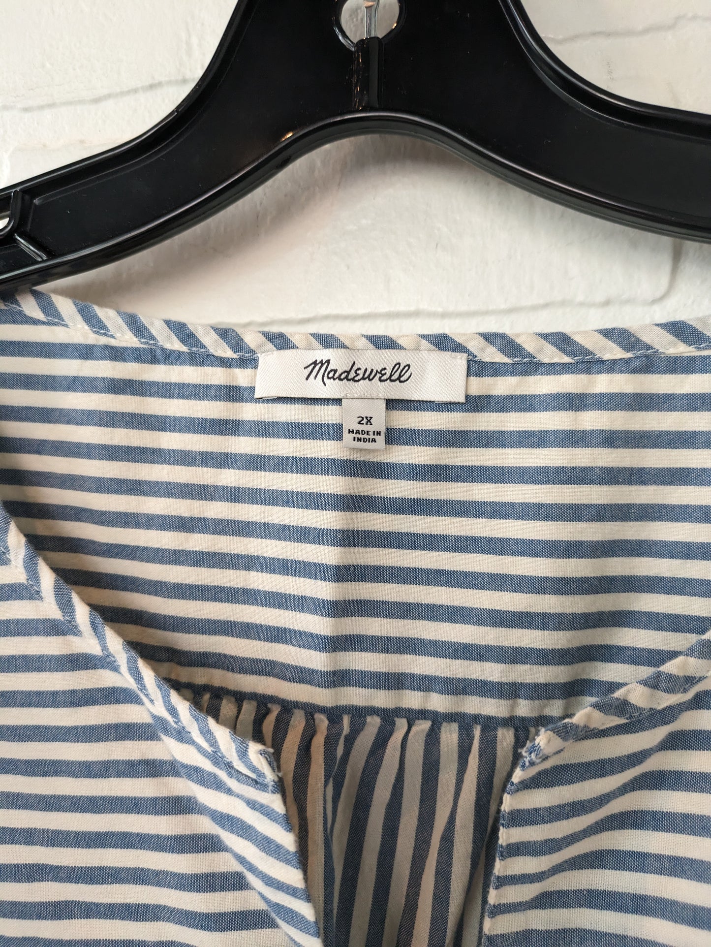 Top Short Sleeve By Madewell  Size: 2x