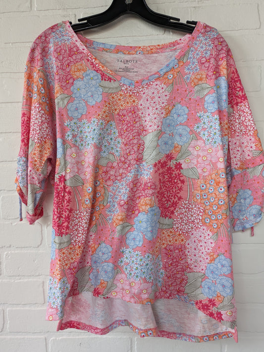 Top 3/4 Sleeve By Talbots  Size: Xl