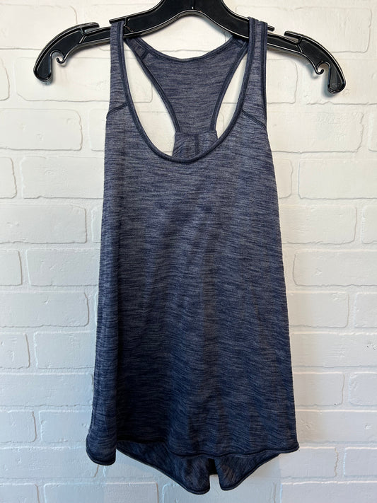 Blue Athletic Tank Top Lululemon, Size Xs