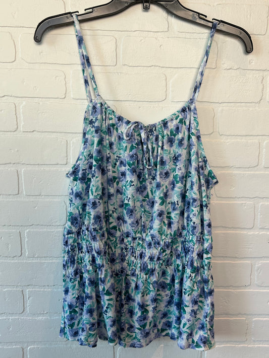 Purple & White Top Sleeveless Old Navy, Size Xl