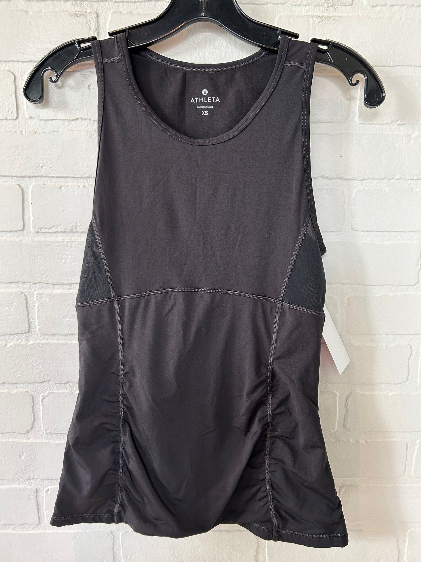 Black Athletic Tank Top Athleta, Size Xs