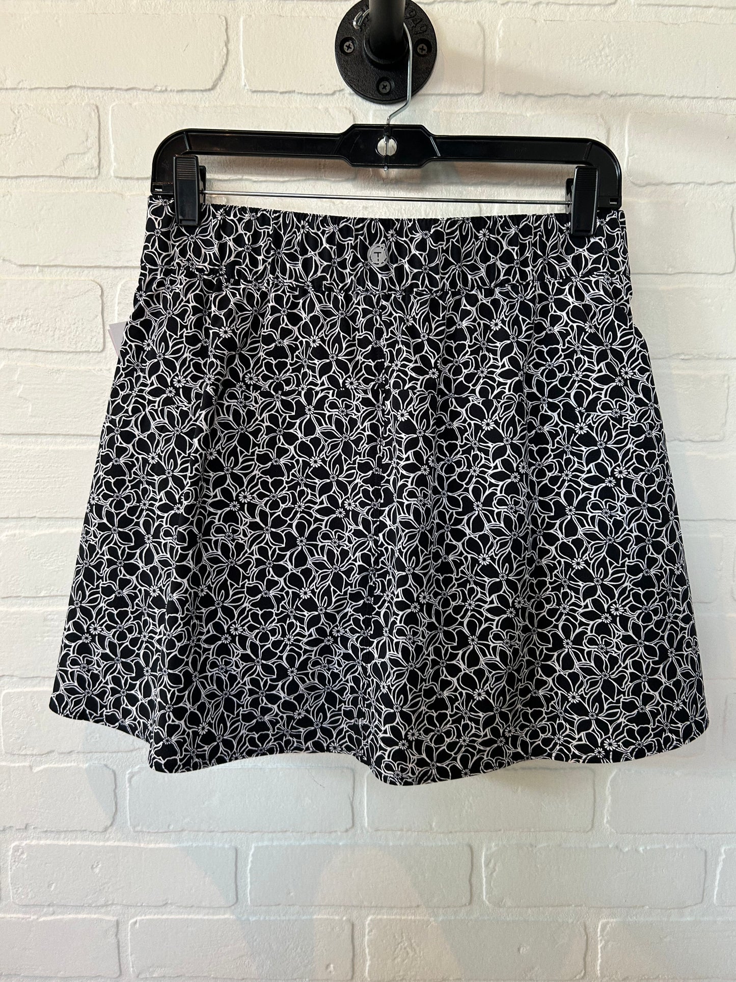 Black & White Athletic Skort Talbots, Size 8