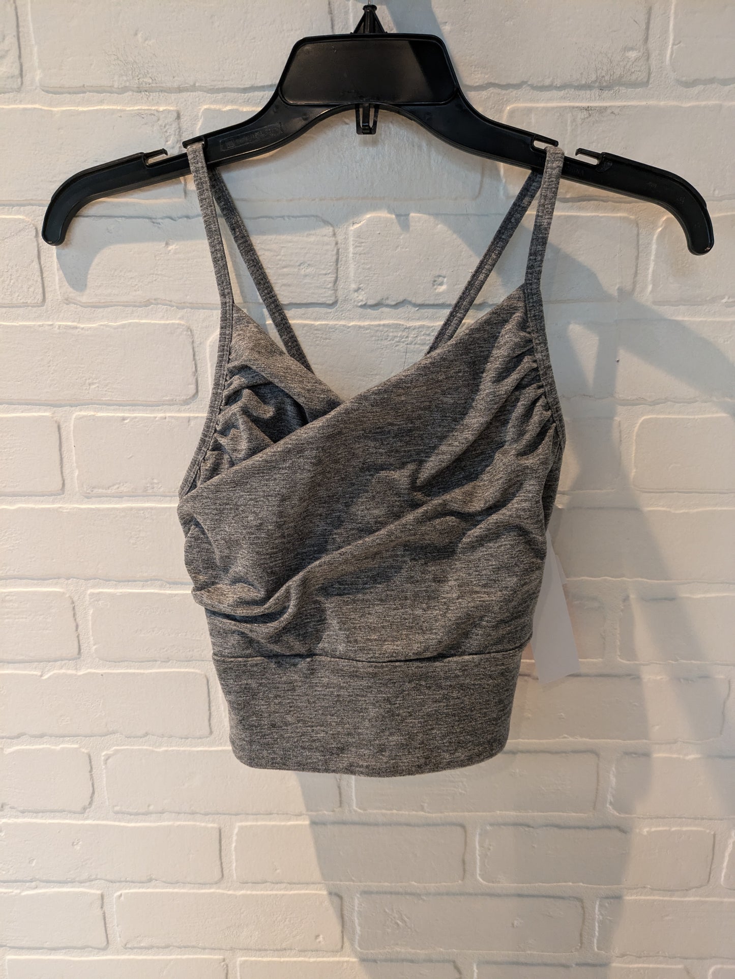 Athletic Bra By Clothes Mentor In Grey, Size: S