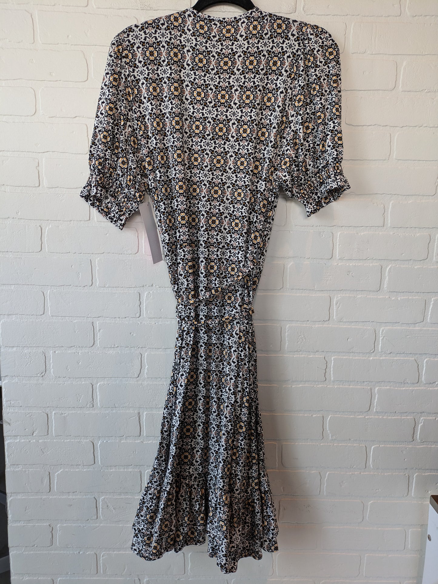 Dress Casual Midi By Boden In Black & White, Size: M