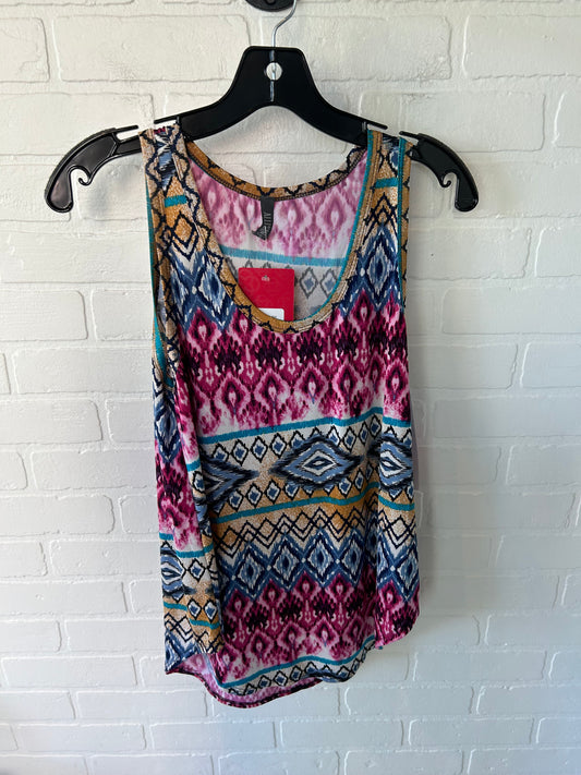 Top Sleeveless By Allison Joy In Multi-colored, Size: M