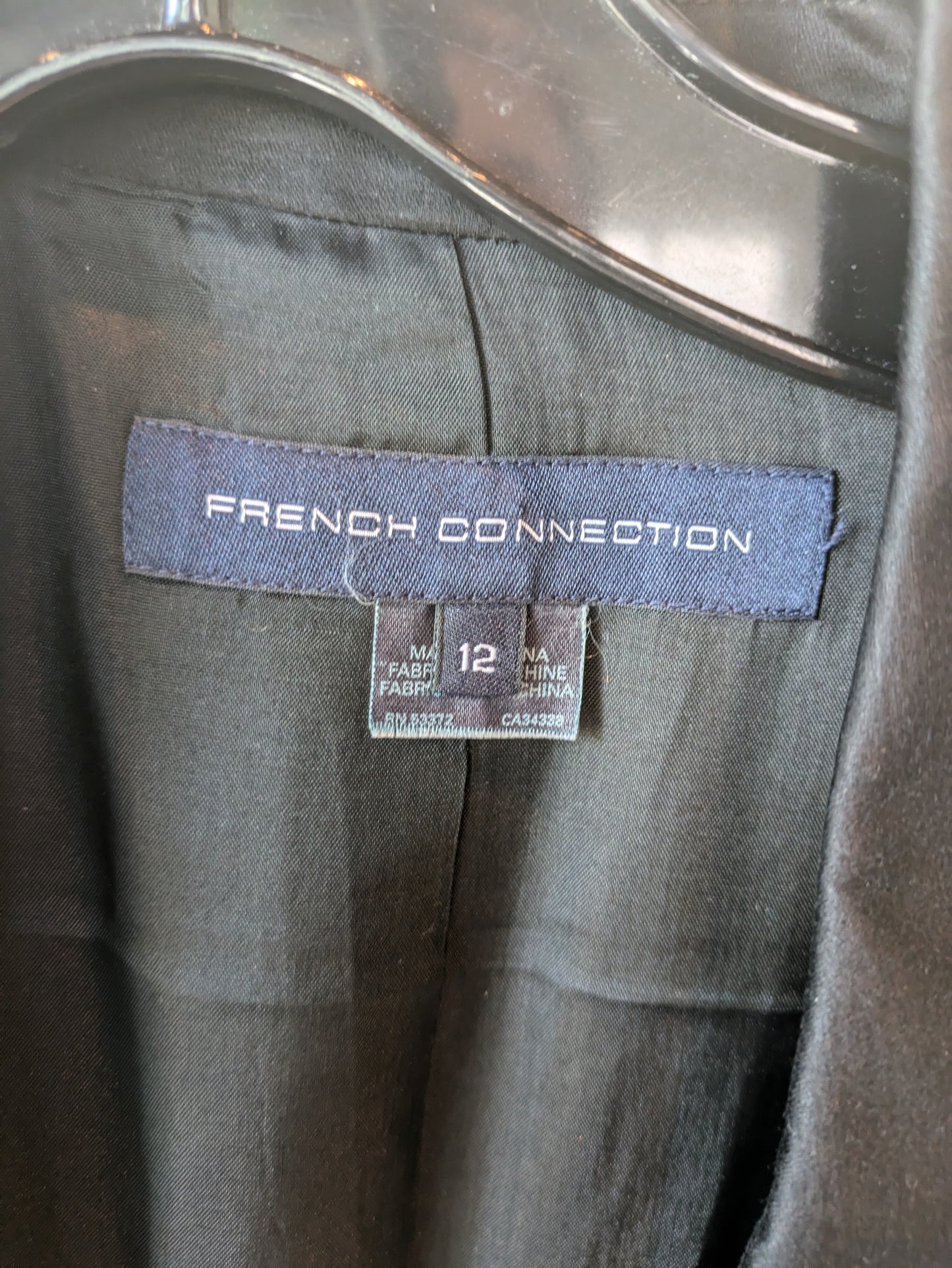 Blazer By French Connection In Black, Size: L