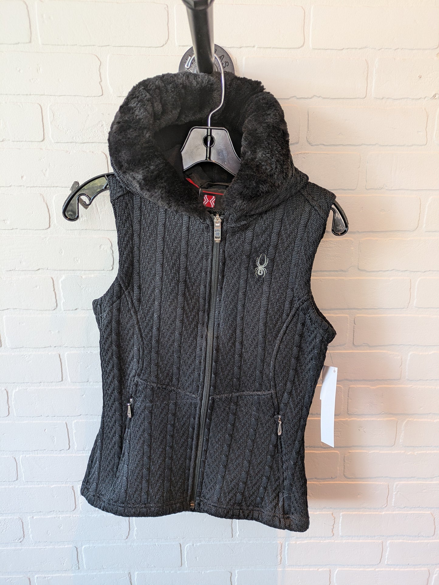 Vest Sweater By Cmc In Black, Size: S