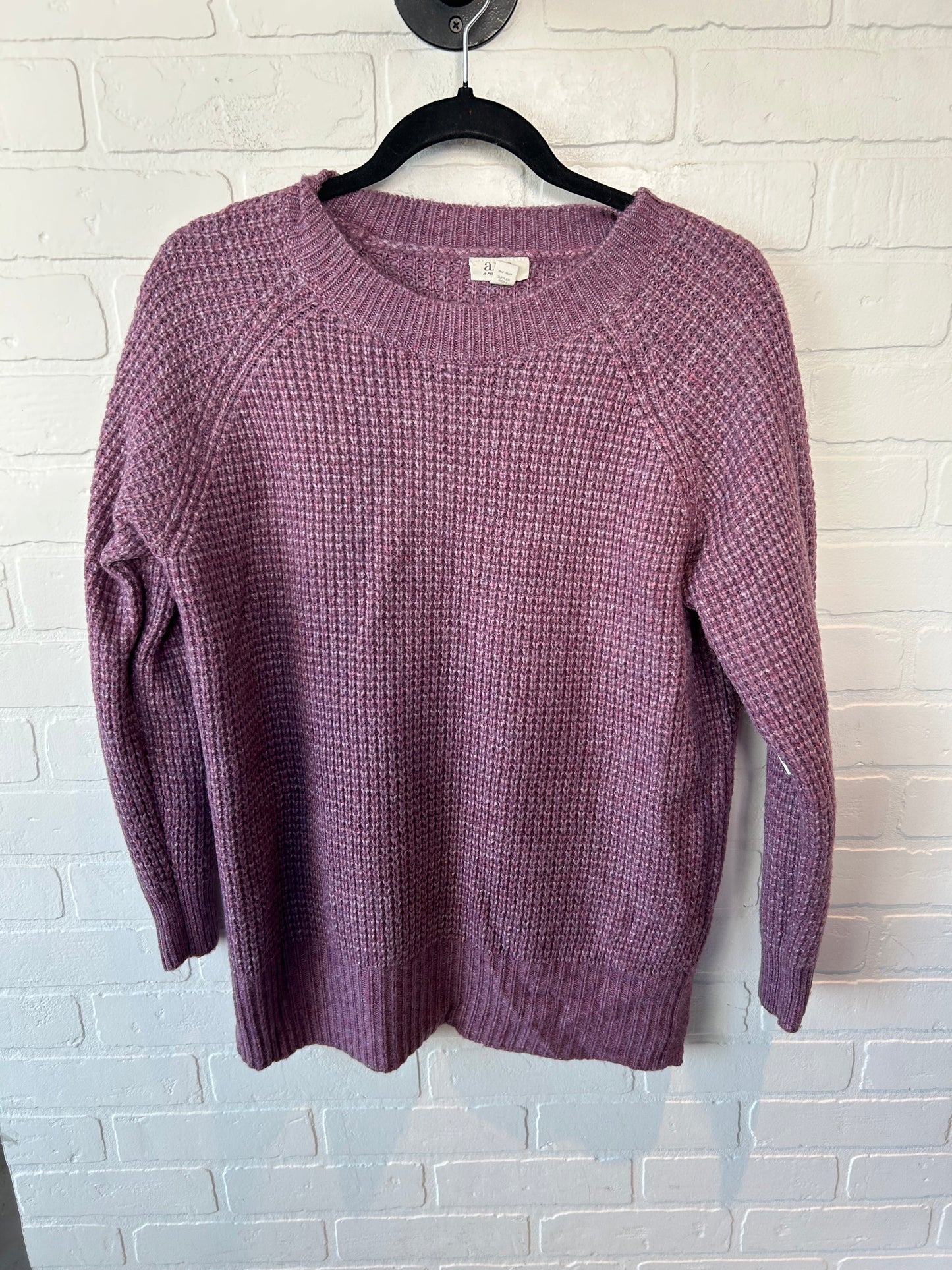 Sweater By Ana In Purple, Size: M