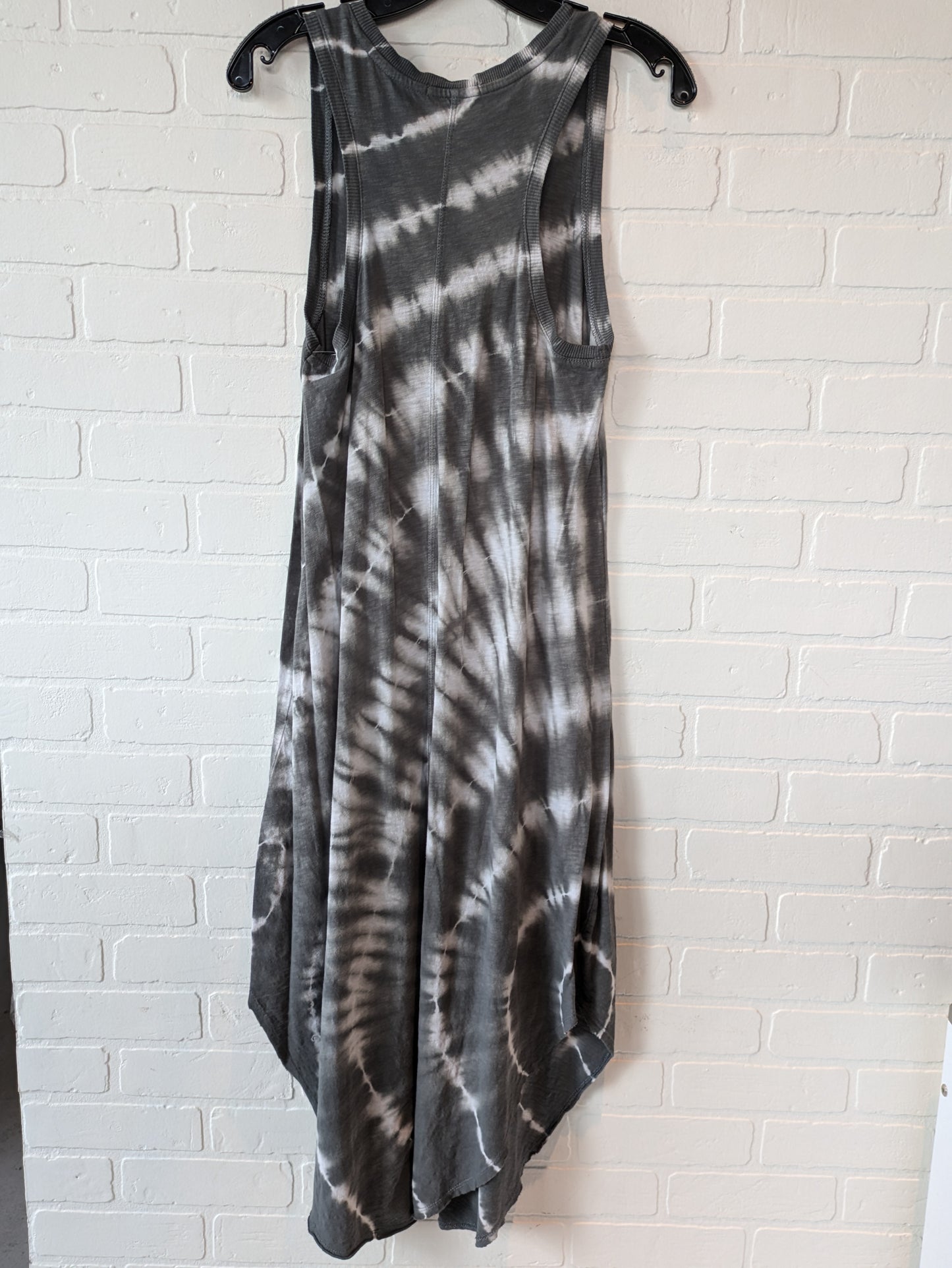 Dress Casual Midi By Z Supply In Grey & White, Size: M