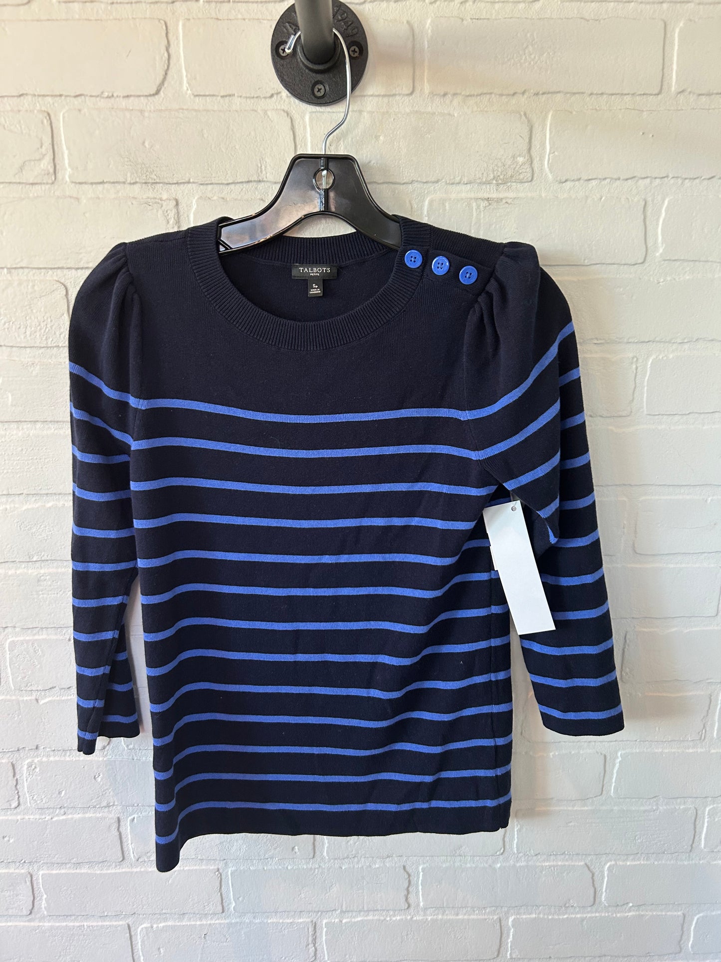 Sweater By Talbots In Blue, Size: S