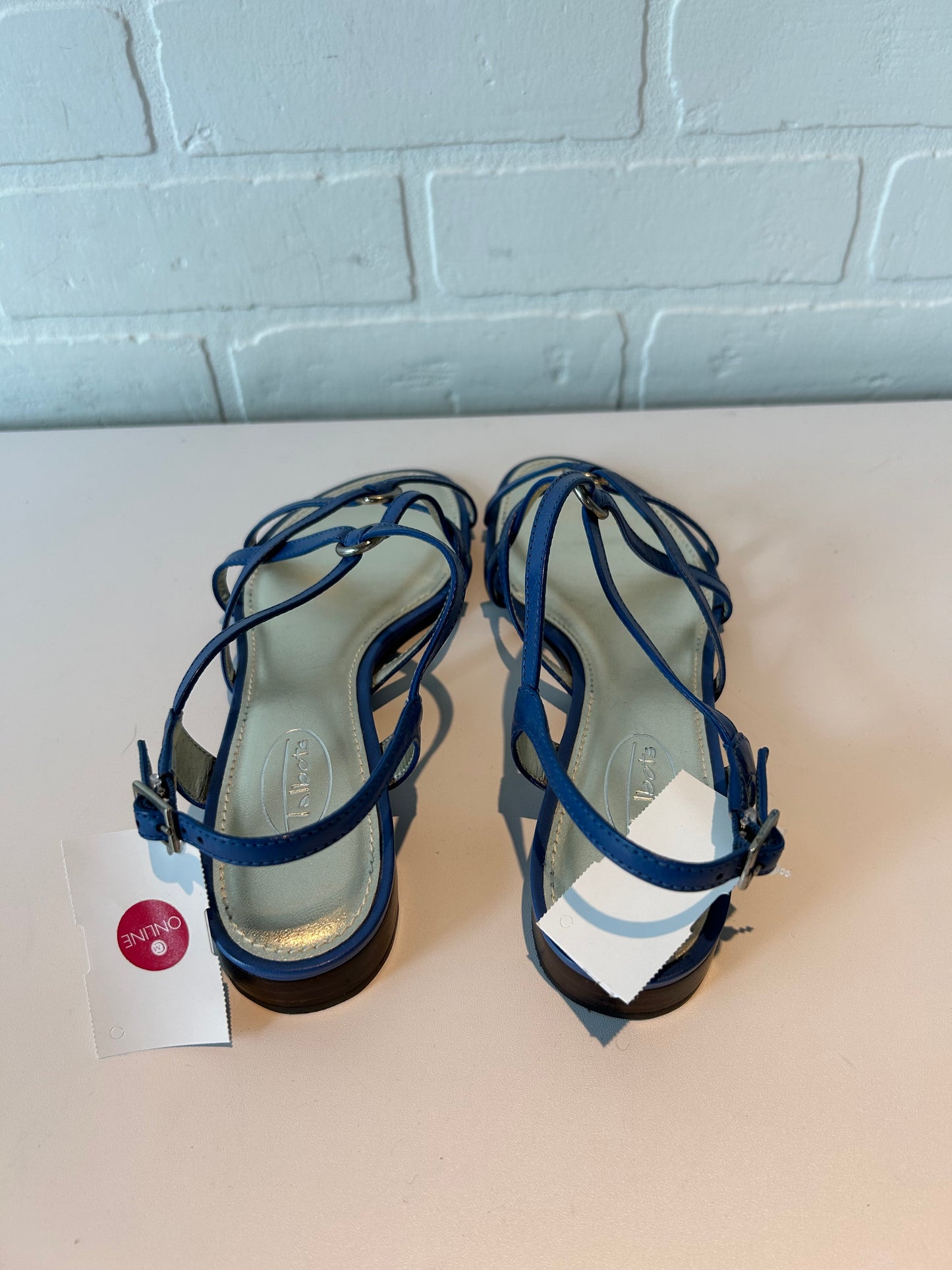 Sandals Flats By Talbots In Blue, Size: 7