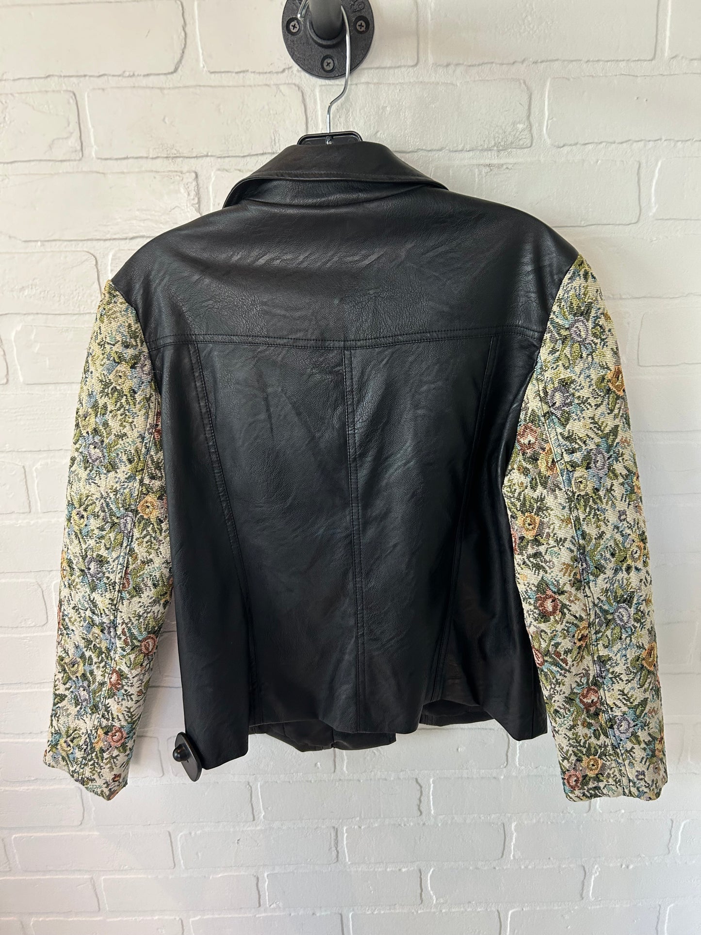 Jacket Moto By Cmc In Black, Size: L