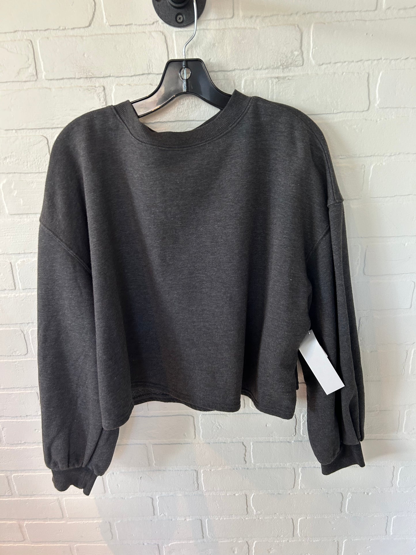 Sweatshirt Crewneck By Universal Thread In Grey, Size: L