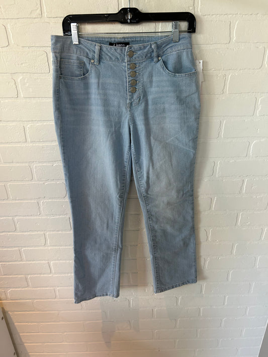 Jeans Straight By D Jeans In Blue Denim, Size: 4