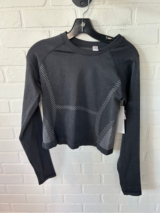 Athletic Top Long Sleeve Crewneck By Zella In Grey, Size: S