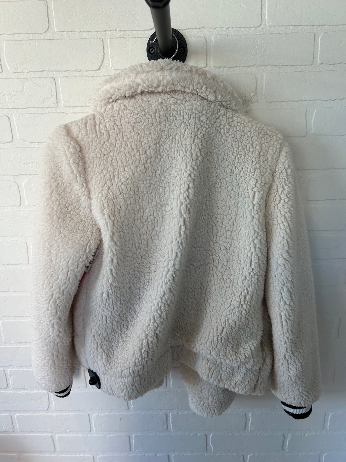 Jacket Faux Fur & Sherpa By Bb Dakota In Cream, Size: Xs