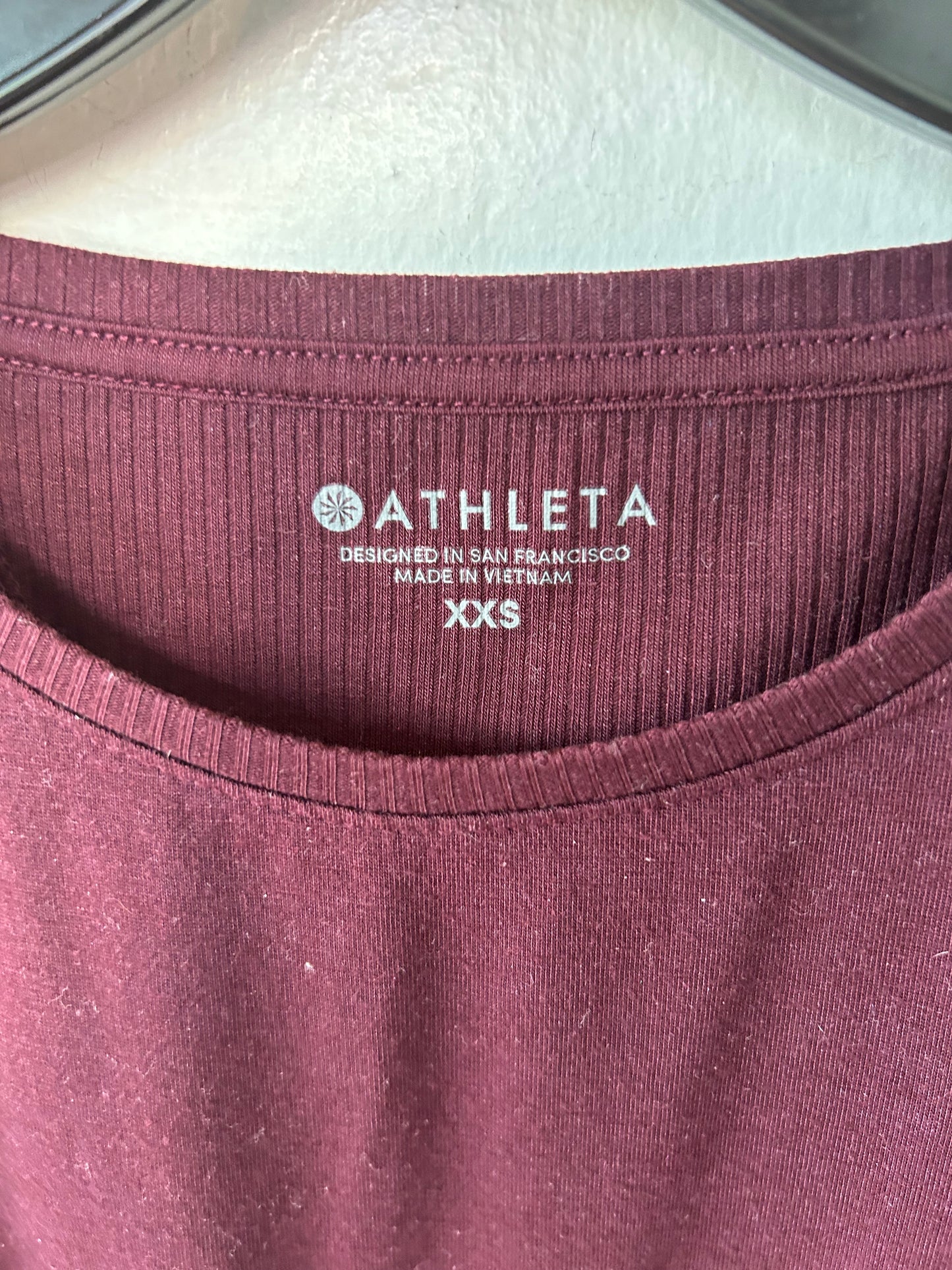 Athletic Tank Top By Athleta In Red, Size: Xxs