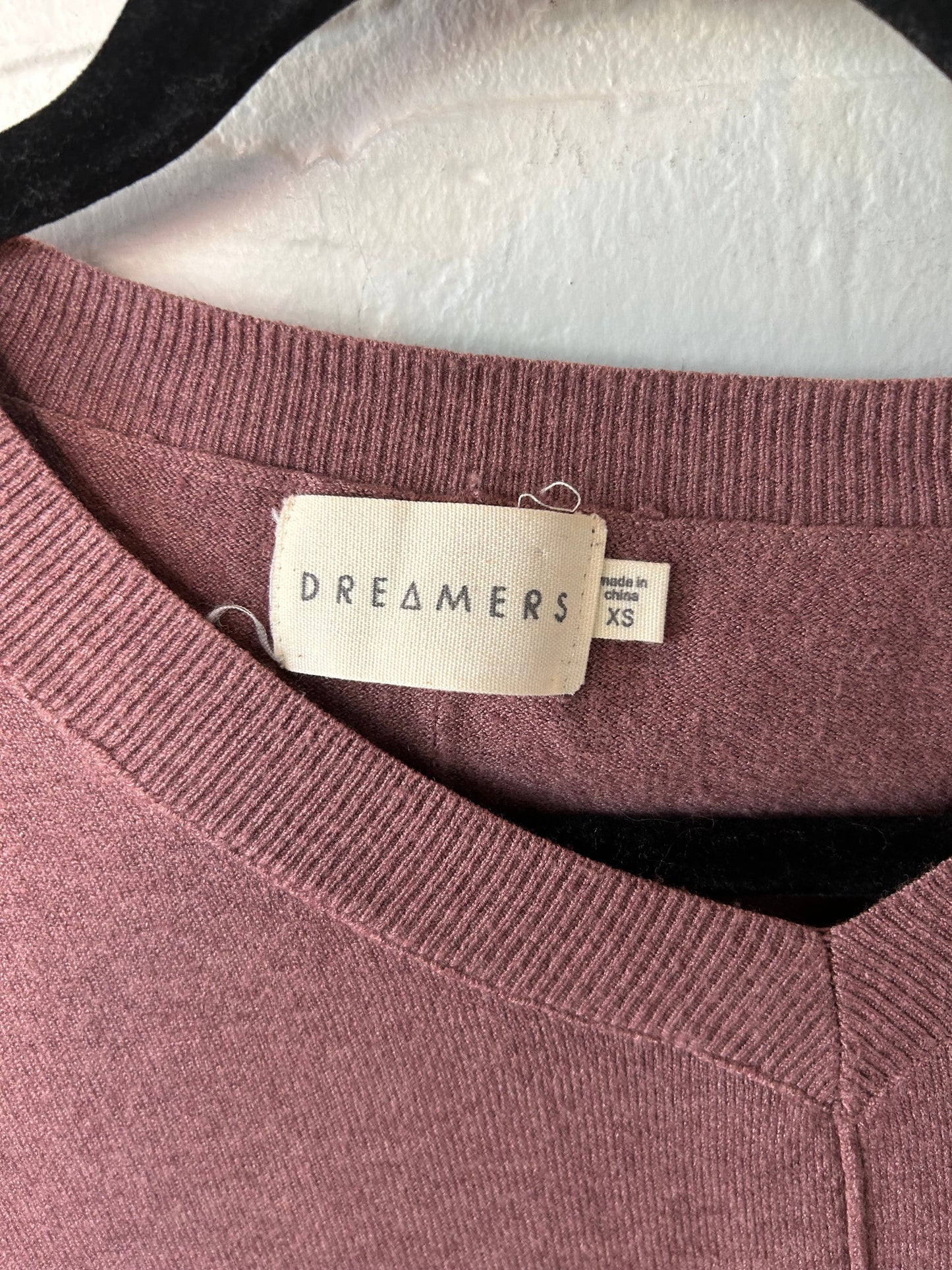 Sweater By Dreamers In Pink, Size: Xs